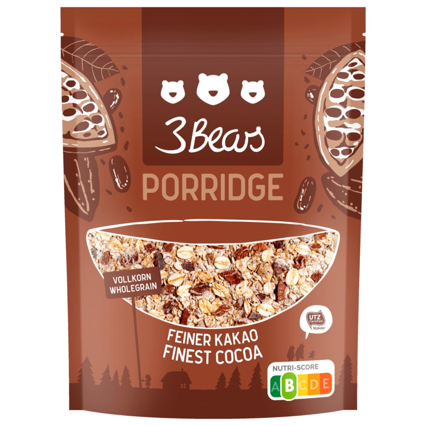 3Bears Porridge Feiner Kakao 400g